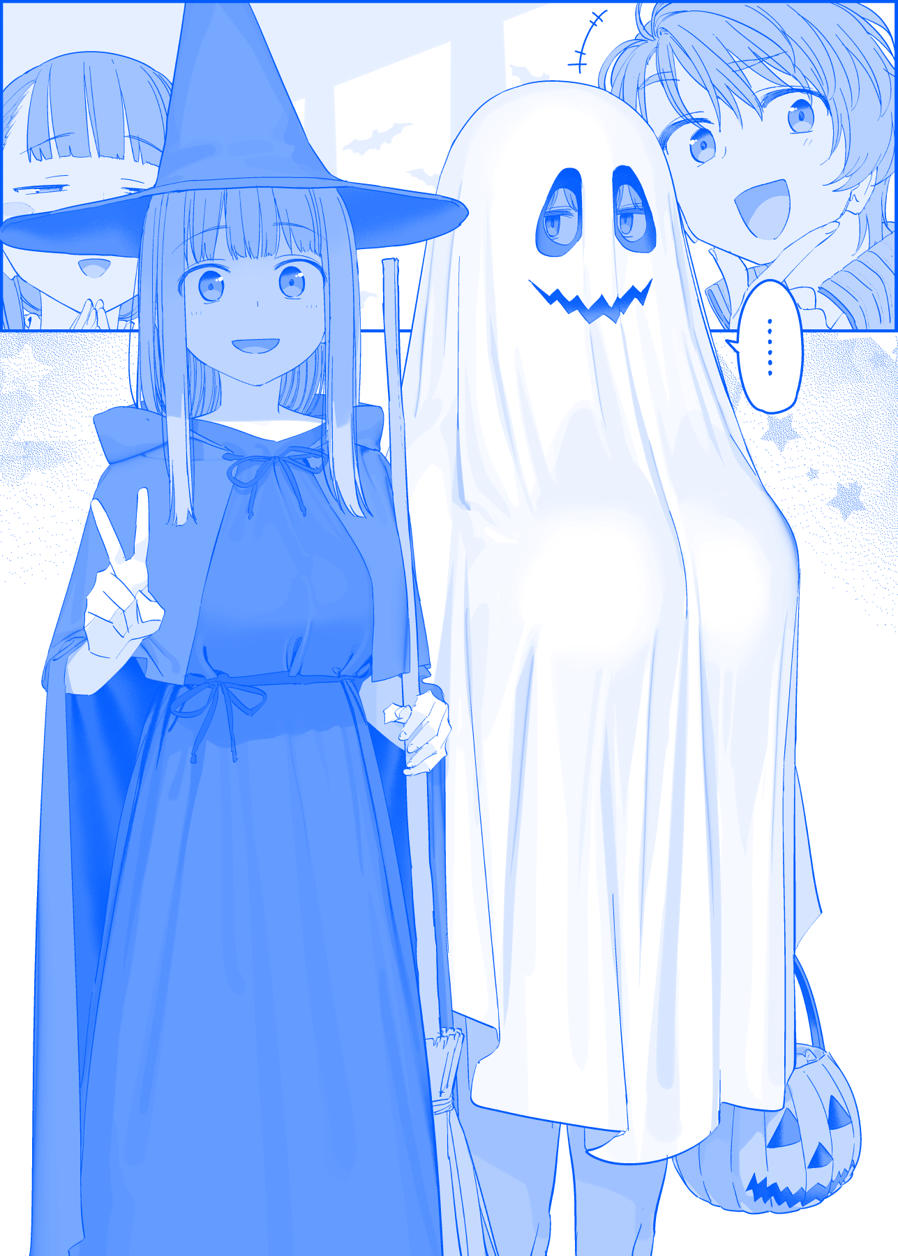 yamamura sadako and sada-chan (getsuyoubi no tawawa and 1 more) drawn by  himura_kiseki