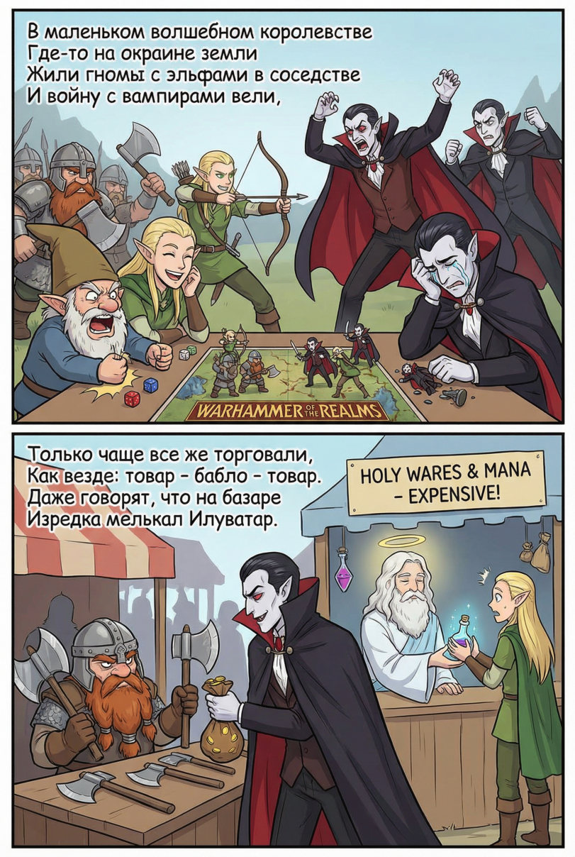 Cага о похождениях прекрасной воительницы Лютиэнь-Марии-Анжелики-Арвен-Эстебан-Желтофиоль.