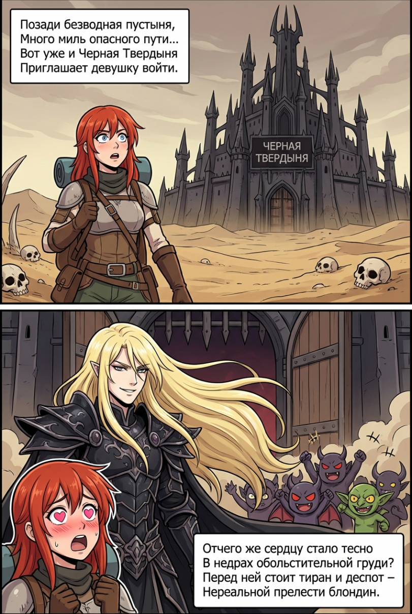 Cага о похождениях прекрасной воительницы Лютиэнь-Марии-Анжелики-Арвен-Эстебан-Желтофиоль.