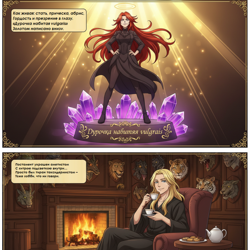 Cага о похождениях прекрасной воительницы Лютиэнь-Марии-Анжелики-Арвен-Эстебан-Желтофиоль.