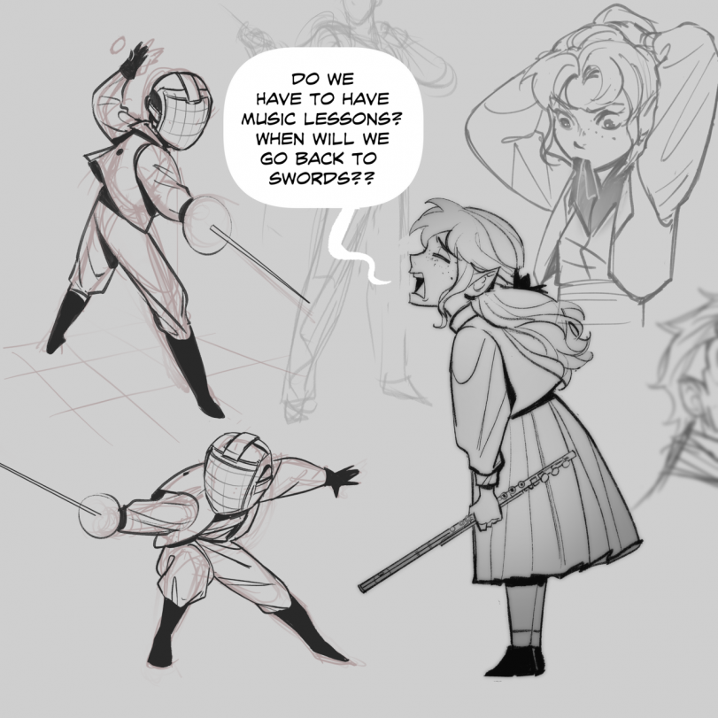 Вампир и его дочка.