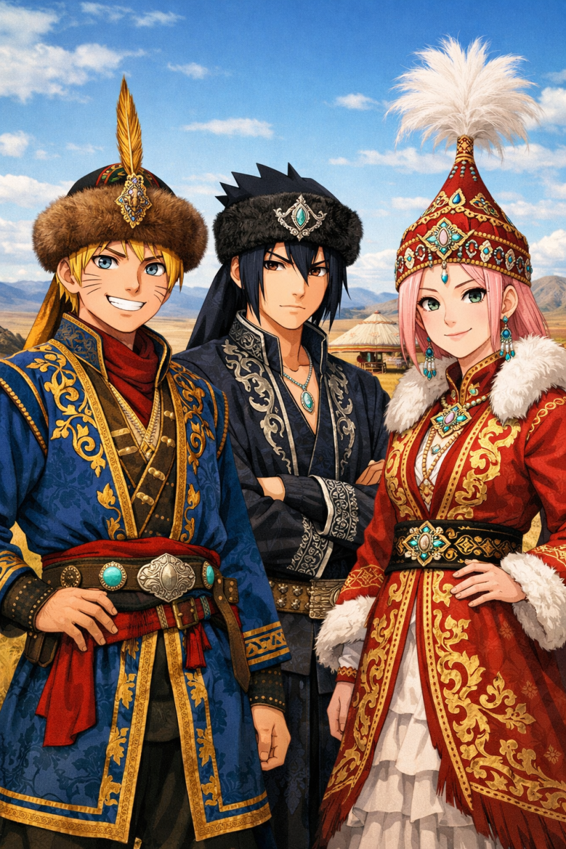 Хината будет манты лепить?