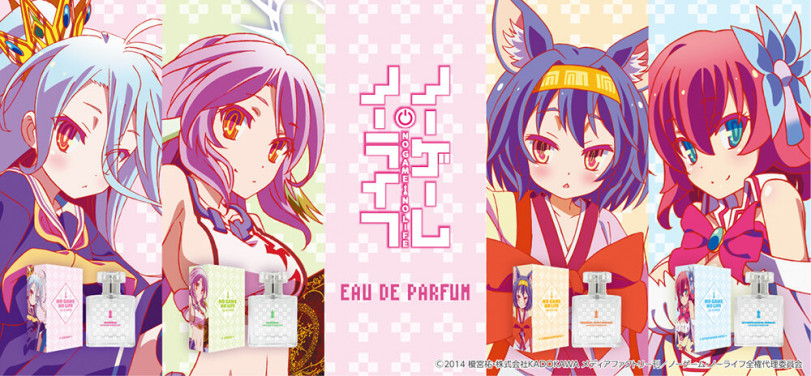 Официальная коллекция ароматов аниме «No Game No Life» в продаже!